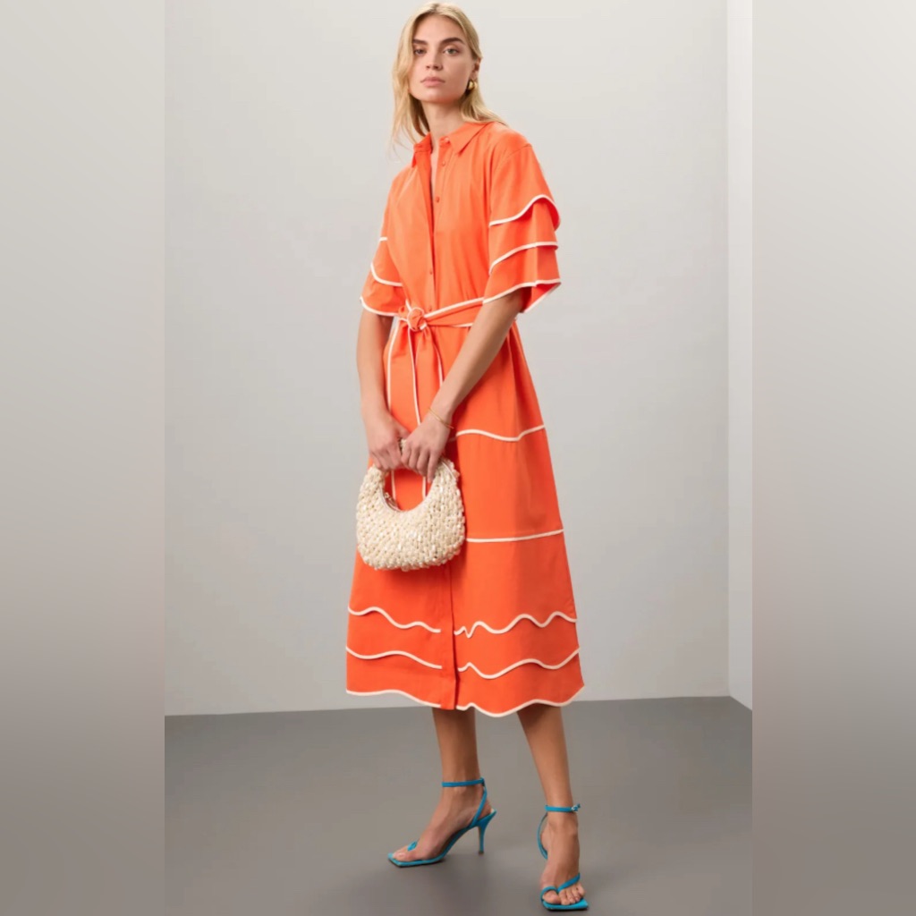 Alexis - Rhode Orange Dress